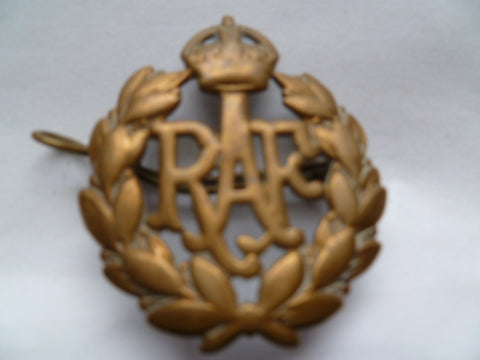 british ww2 RAF cap badge
