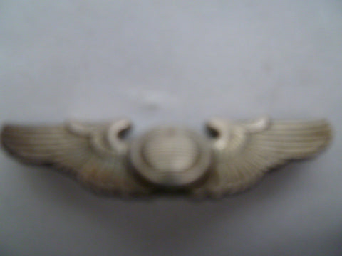 usa ww2 AAC shirt size wing OBSERVER m/ stg sil
