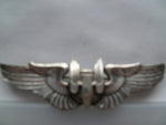 usa ww2 AAC full size wing AIRGUNNER m/m 1 0z silver