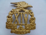 NZ 14th south otago regt cap badge