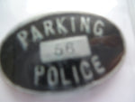 nsw parking police #56 collar/epaulette badge m/m amor