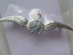 brit raf sweetheart wings 60 mm wide broached chrome