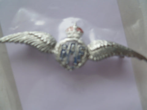brit raf sweetheart wings 60 mm wide broached chrome