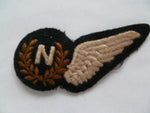 brit raf cloth full size half wings' N ' navigator