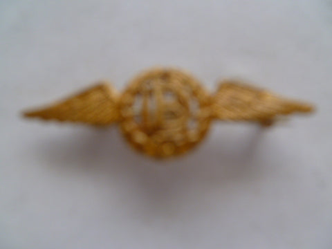 brit ww2 raf dental collar brass