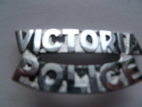 australia victoria police eppaulette badges single no maker