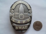los angeles LAPD metal SWAT breast badge