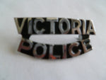 australia police victoria single epaulette badges stokes maker