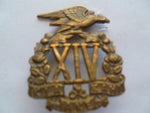 NZ 14th south otago regt cap badge