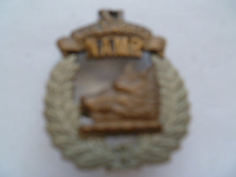 NZ 11th north auck regt badge m/m gaunt london