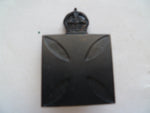 aust army 30-42 chaplains cap badge luke maker  blackened