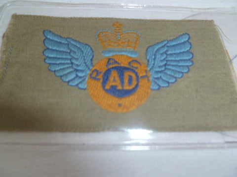 australia RACT bevo type weave flying AD patch exc