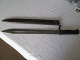 germany butcher bayonet w/saw simson and co suhl