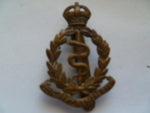 uk medical corp k/c cap badge m/m lambourne birm