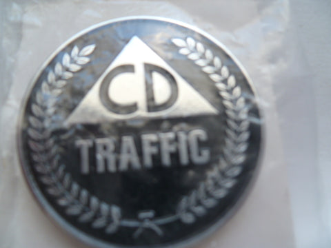 NZ scarce CD traffic cap badge