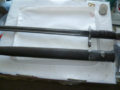 us 1913 remington bayonet 11/16 marked brit 35/36  reissue