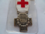 france red cross SBM ww1 maybe new ribbon