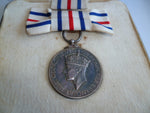 brit kings medal for the cause of freedom cased