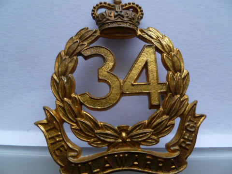 australia korea /vietnam cap badge 34th illawarra regt