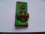 france croix de guerre 1914-18 full size ex cond