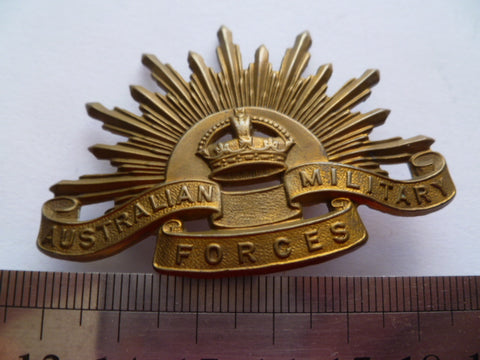 australia 45-52 rising sun badge cap m/m stokes