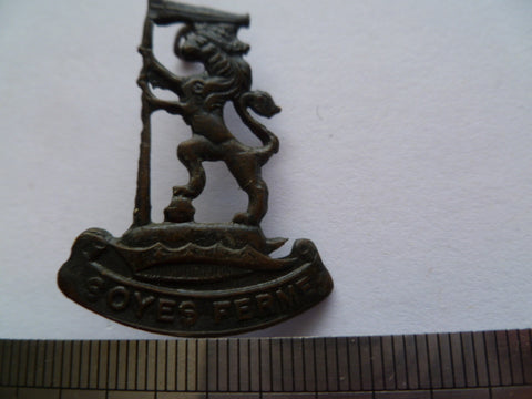 NZ nz rifle corp cap badge