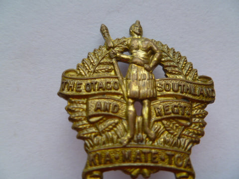 NZ otago and southland cap badge
