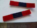 brit ww2 raoc shoulder title colour sign PAIR