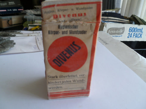 german ww2 antiseptic powder for wounds packet