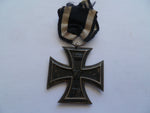 germany ww1 iron cross maker WC