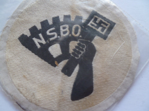 german ww2 pt singlet patch nsbo CUT INTO CIRCLE as usual