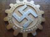 german ww2 sports award on plinth ? 120mm x 100mm
