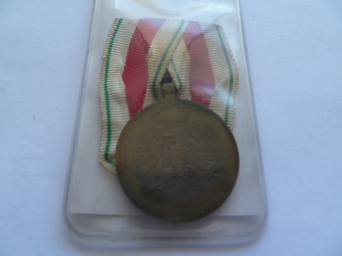 austria tyrol medal on parade ribbon