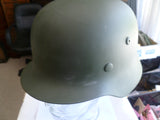 german ww2 helmet army green with decals