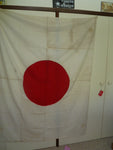 jap ww2 large cotton hinomaru flag 74x58 inches