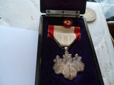 jap ww2 order of the rising sun medal 8th class cased ex cond