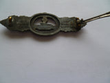 german ww2 k/marine badge u/boat silver combat clasp m/m peekhaus