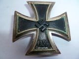 german ww2  iron cross 1st class in case m/m L59