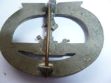 german ww2 U boat badge m/m gwl in older case