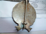 german ww1 tank crew badge no maker has blow hole under catch