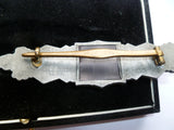german ww2 close combat clasp in silver m/m peekhaus and FLL