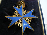 germay ww1 blue max medal w/oakleaves in case