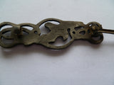 german ww2 kreigsmarine silver  frog/divers clasp m/m c e junker