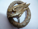 german ww2 luftwaffe denazified kreta 41 parachute badge m/m
