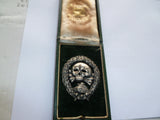 german ww1 +cased panzer badge ex cond by ce junker