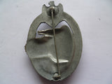 german ww2 tank assault badge silver m/m RK hard to upgrade