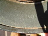 german ww2 waffen ss helmet camouflaged med size liner