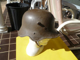 german ww1m18 helmet transitional telegraphists type exc