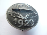 german ww1-2 stahlheim 1929 badge looks painted black finish