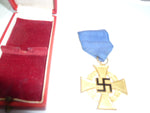 german ww2 civil 40 year faithful service cross in box by deschler & son berlin